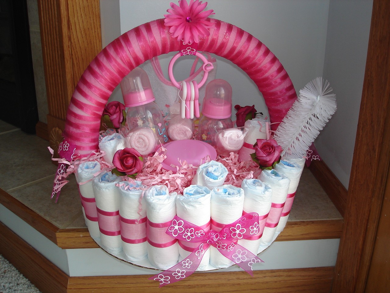 pink baby shower gifts